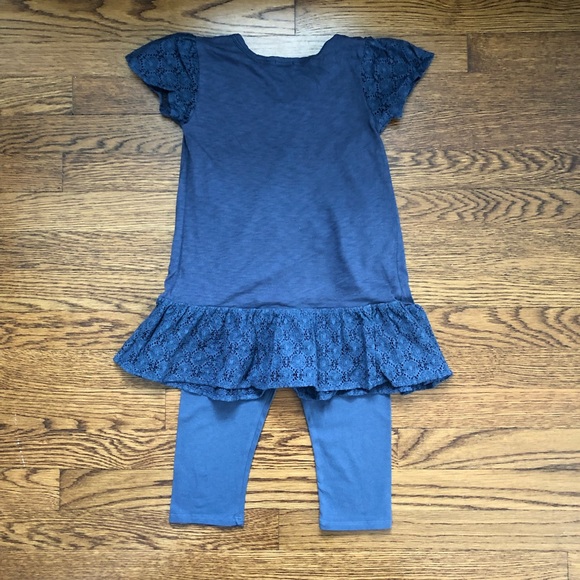 Splendid littles size 5/6 tunic and legging set - Picture 4 of 5